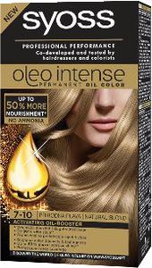 Barva za lase Syoss, Oleo Intense, naravno blond, 7-10